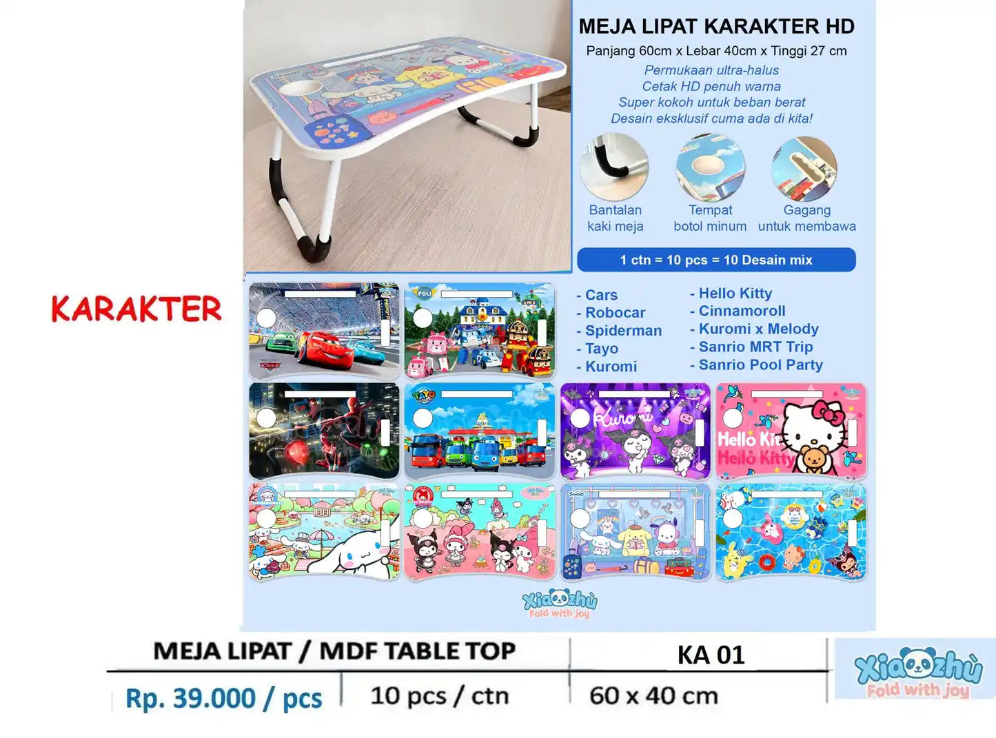 MEJA BELAJAR / MEJA LIPAT