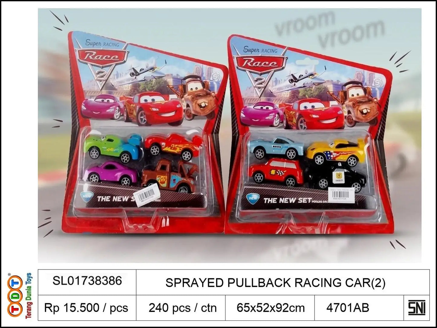 SPRAYED PULLBACK RACING CAR(2)