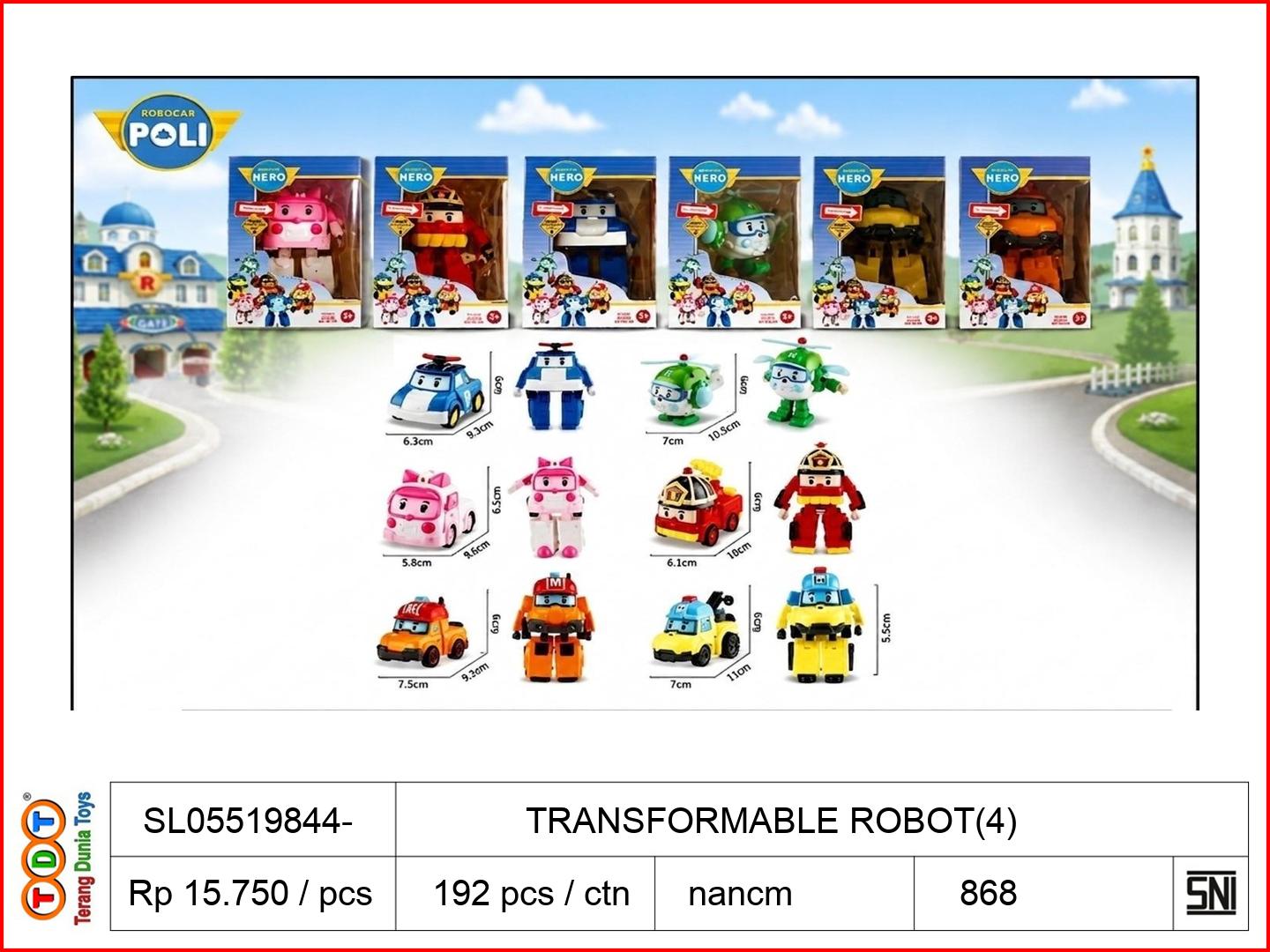 TRANSFORMABLE ROBOT(