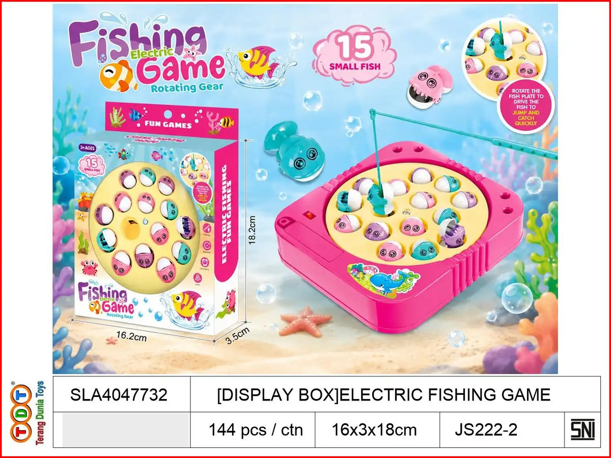 [DISPLAY BOX]ELECTRIC FISHING GAME

TAGS : GAME ELECTRIC FISHING MANCING PANCINGAN PANCING IKAN MAGNET PUTAR KOLAM AIR MUSIK UMPAN KAIL ANAK