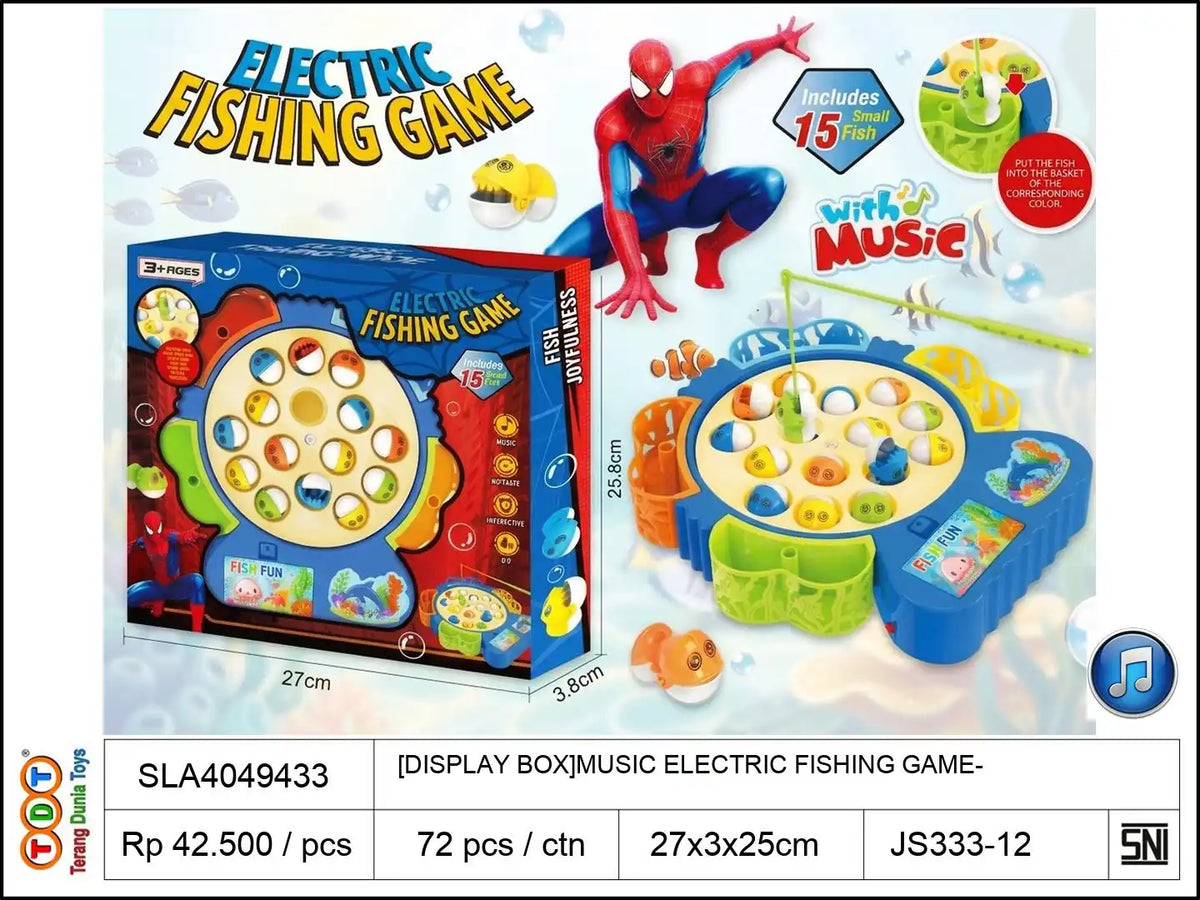 [DISPLAY BOX]MUSIC ELECTRIC FISHING GAME