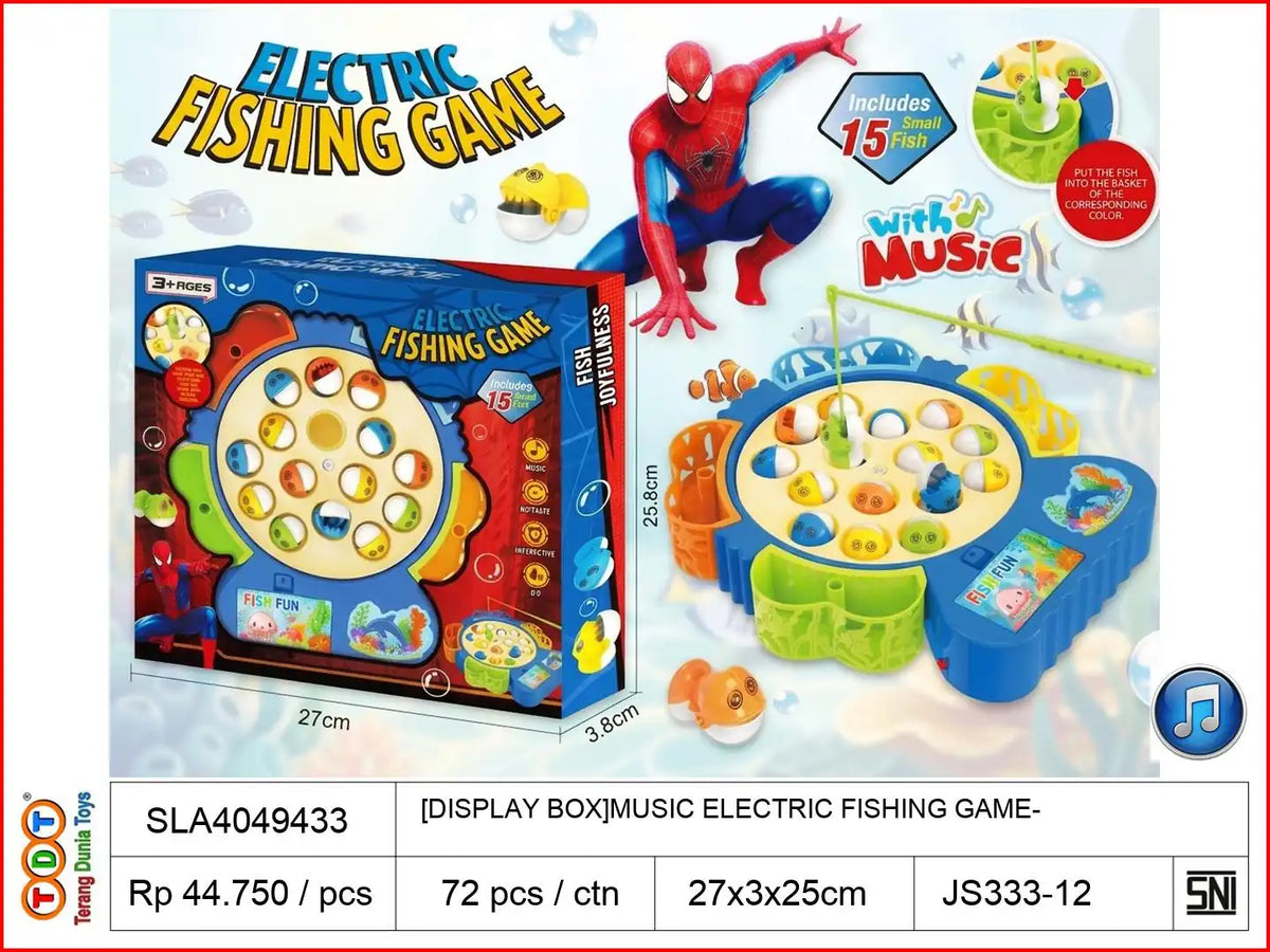 [DISPLAY BOX]MUSIC ELECTRIC FISHING GAME