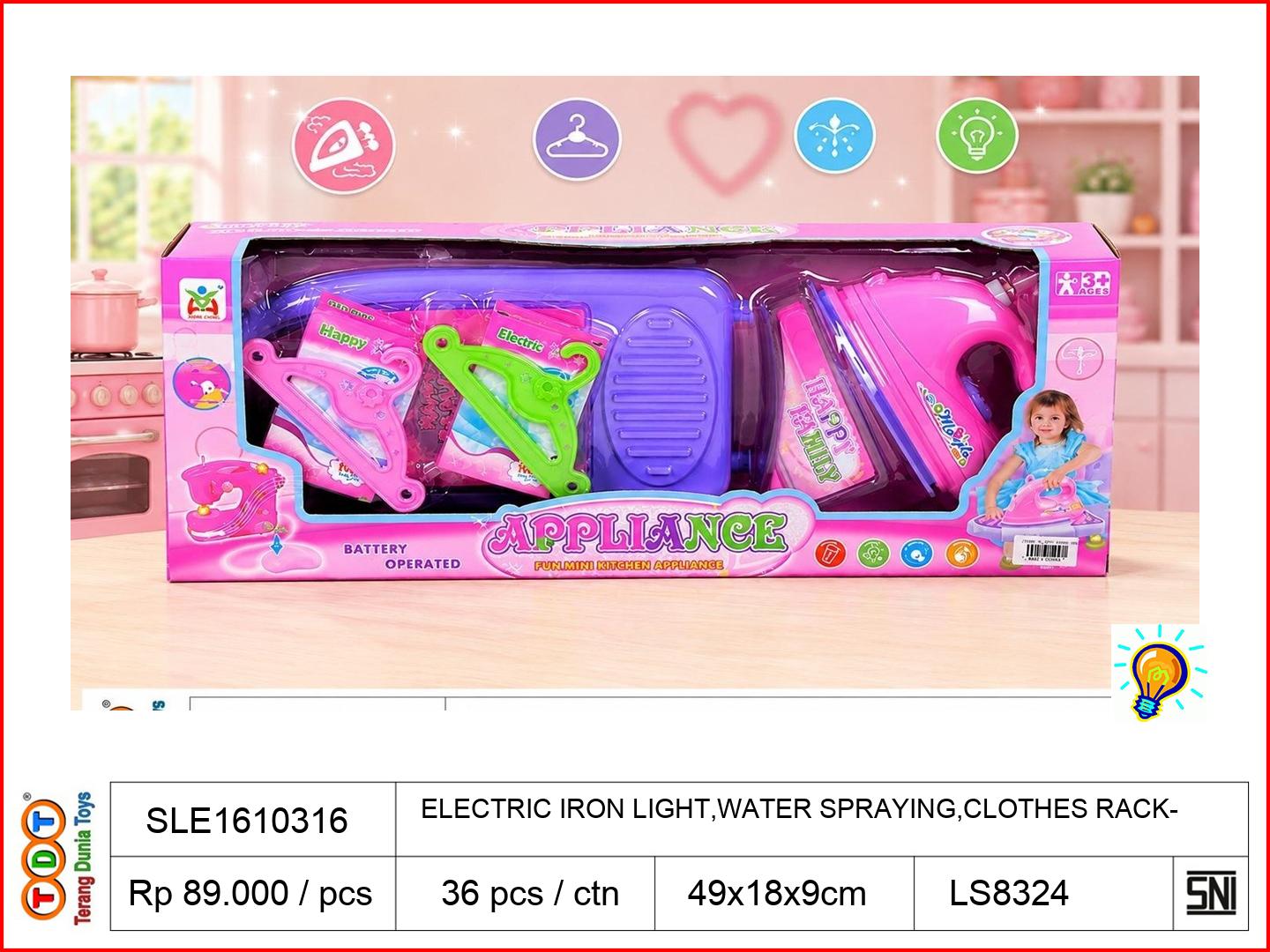 ELECTRIC IRON WITH L