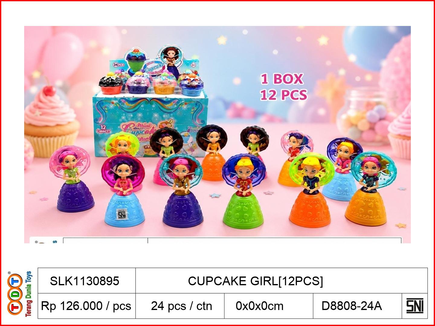 CUPCAKE GIRL[12PCS]