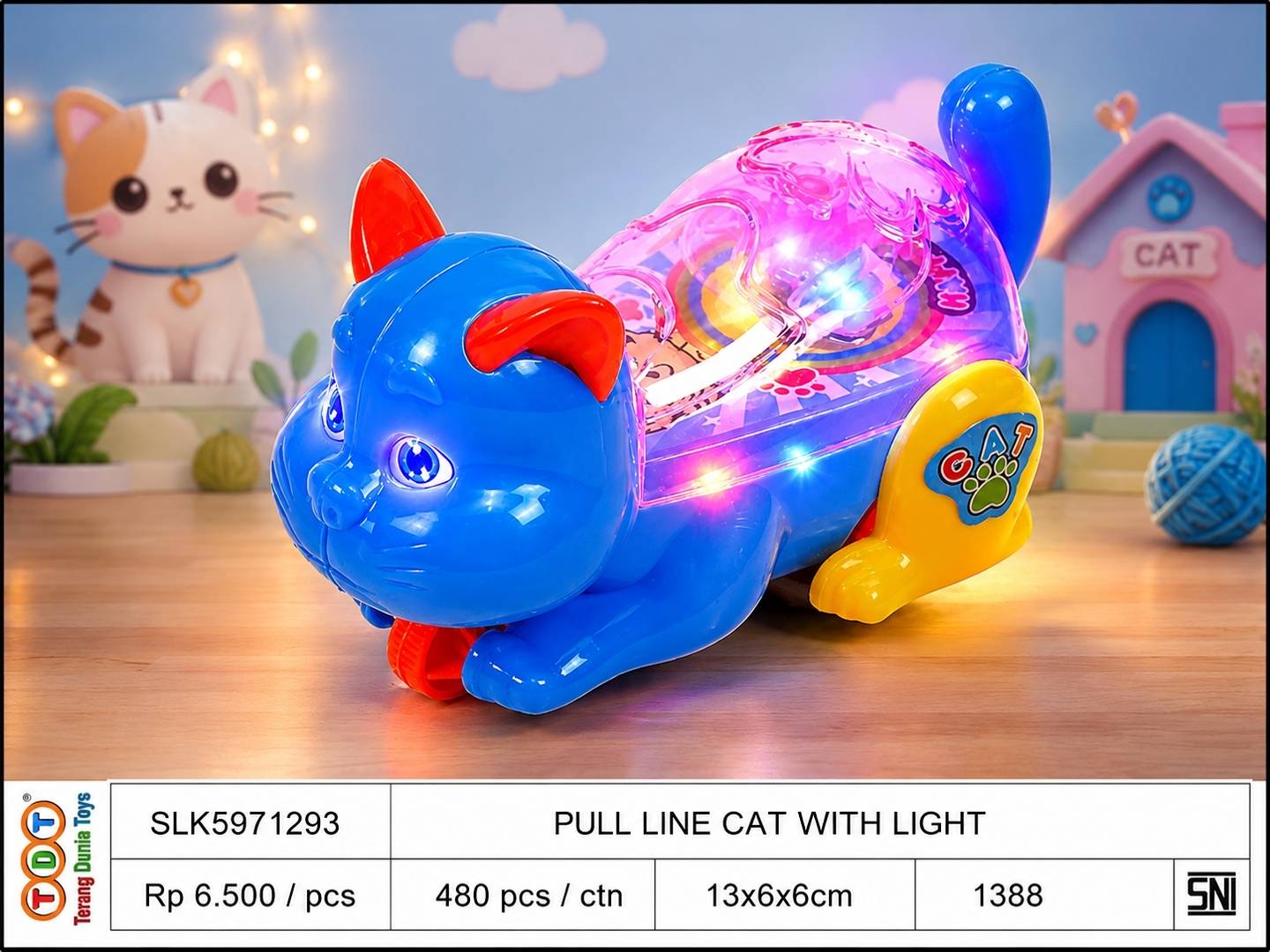 PULL LINE CAT WITH L