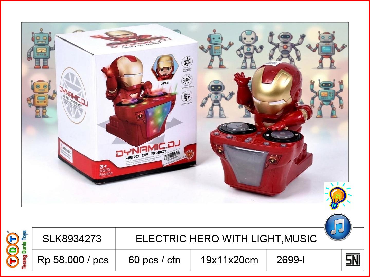 ELECTRIC HERO WITH L