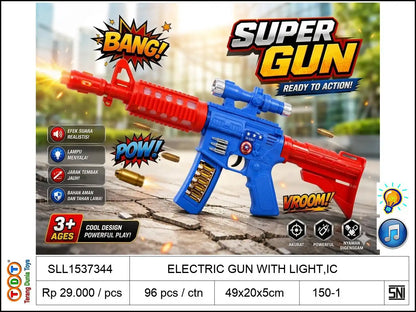 ELECTRIC GUN WITH LIGHT,IC