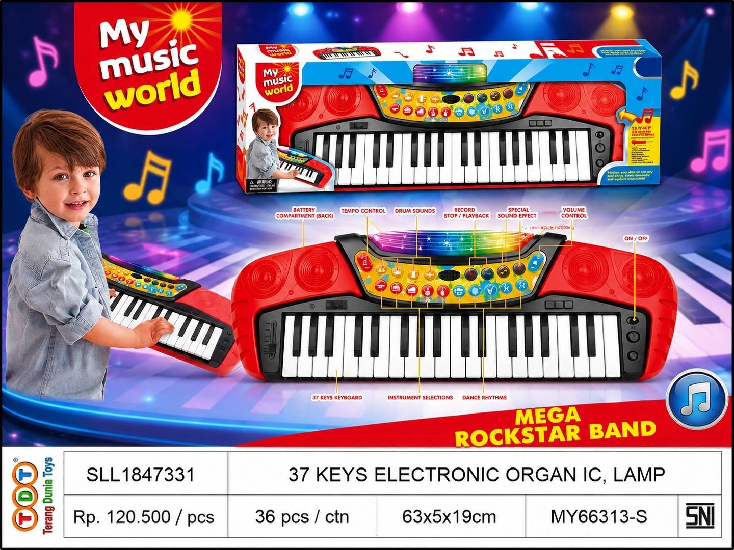 37 KEYS ELECTRONIC O