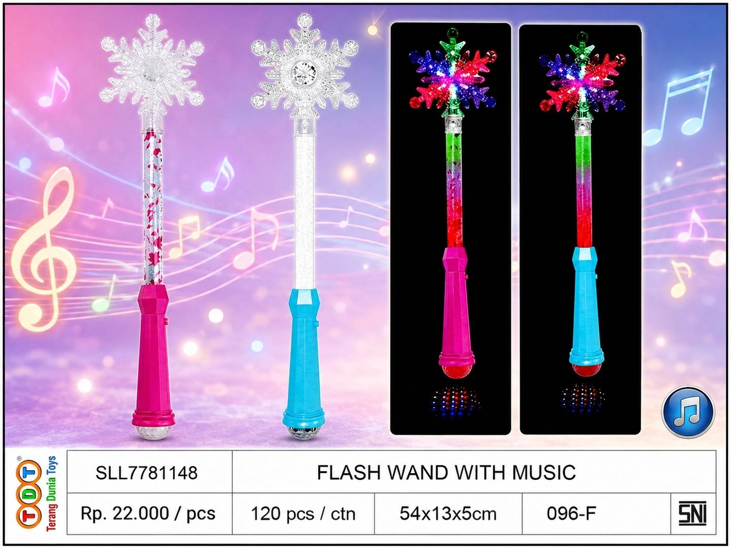 FLASH WAND WITH MUSI