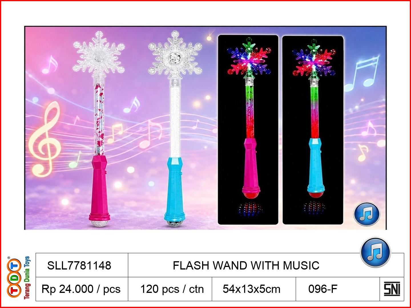 FLASH WAND WITH MUSI