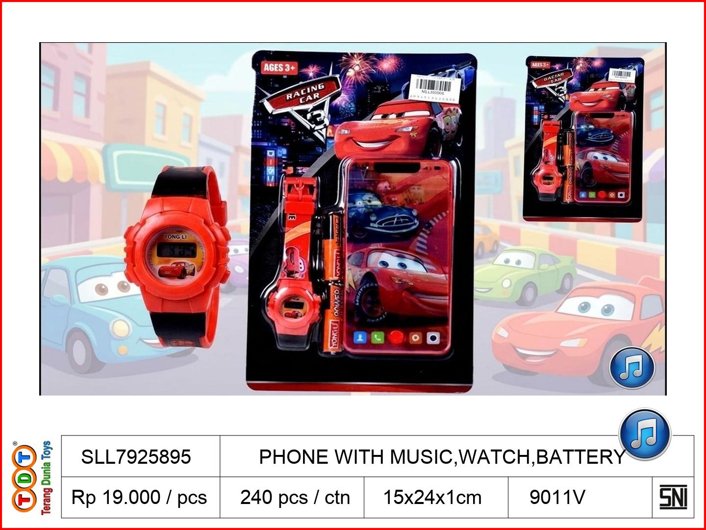 PHONE WITH MUSIC,WAT