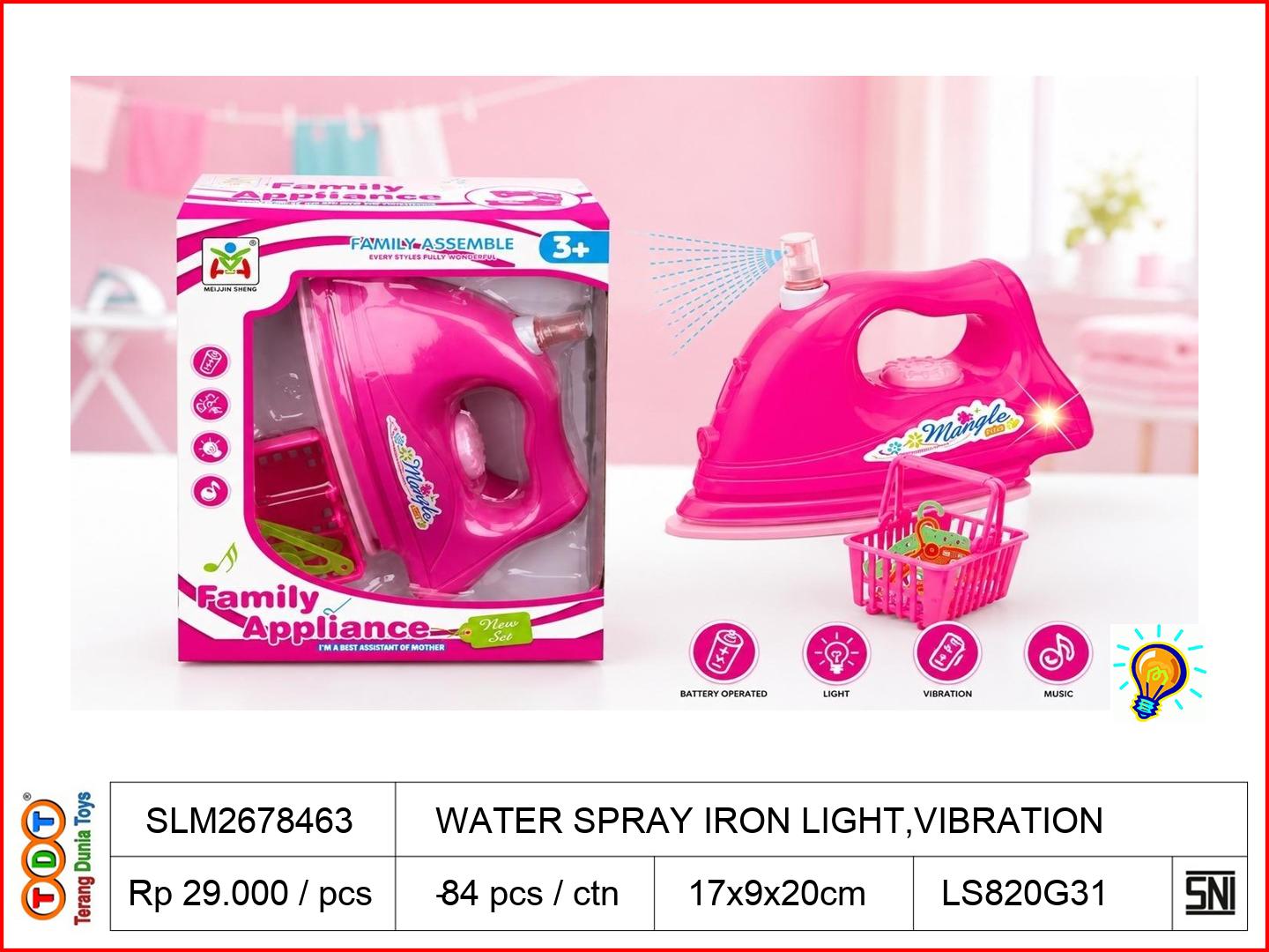 WATER SPRAY IRON WIT