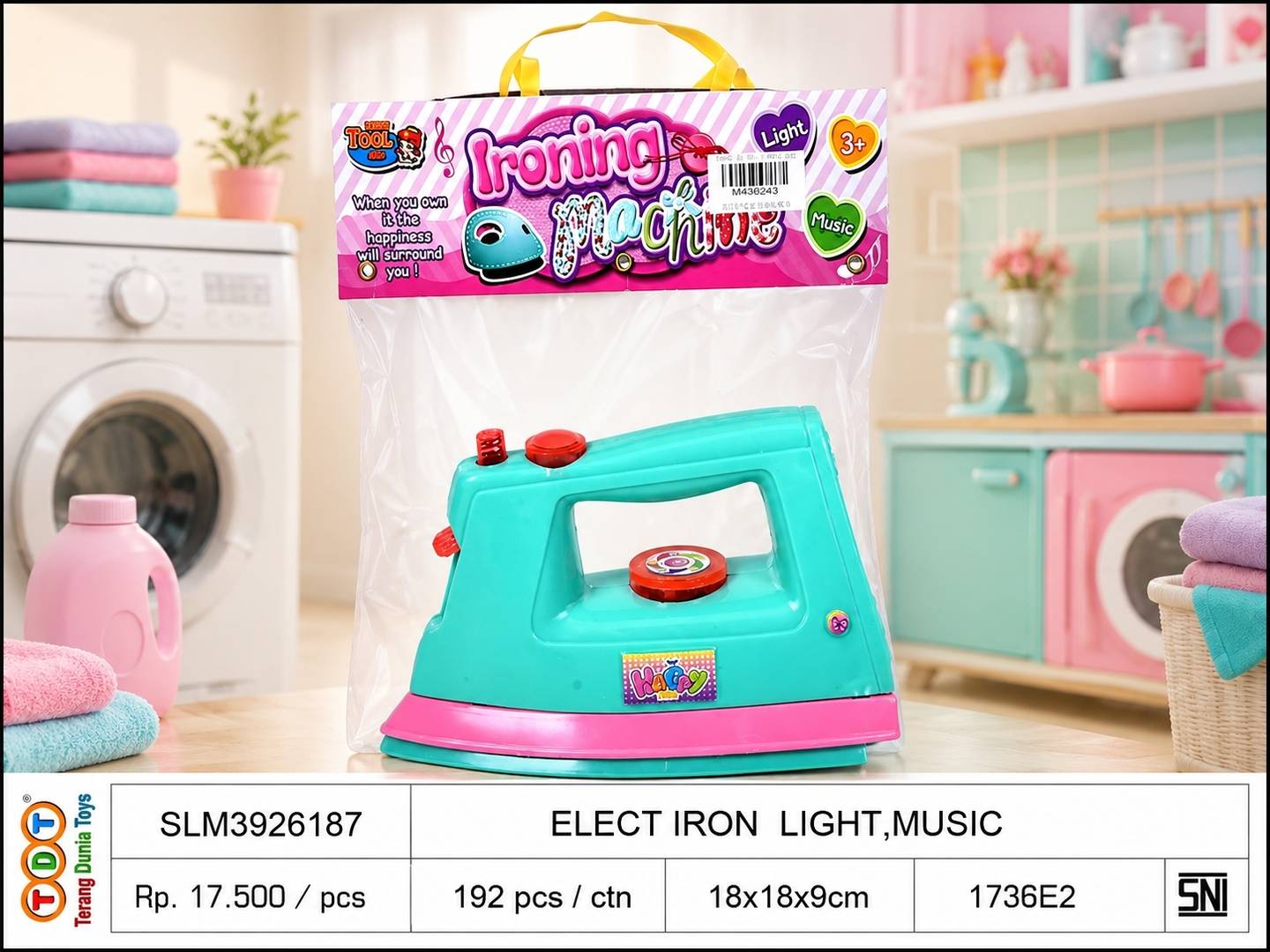 ELECTRIC IRON WITH L