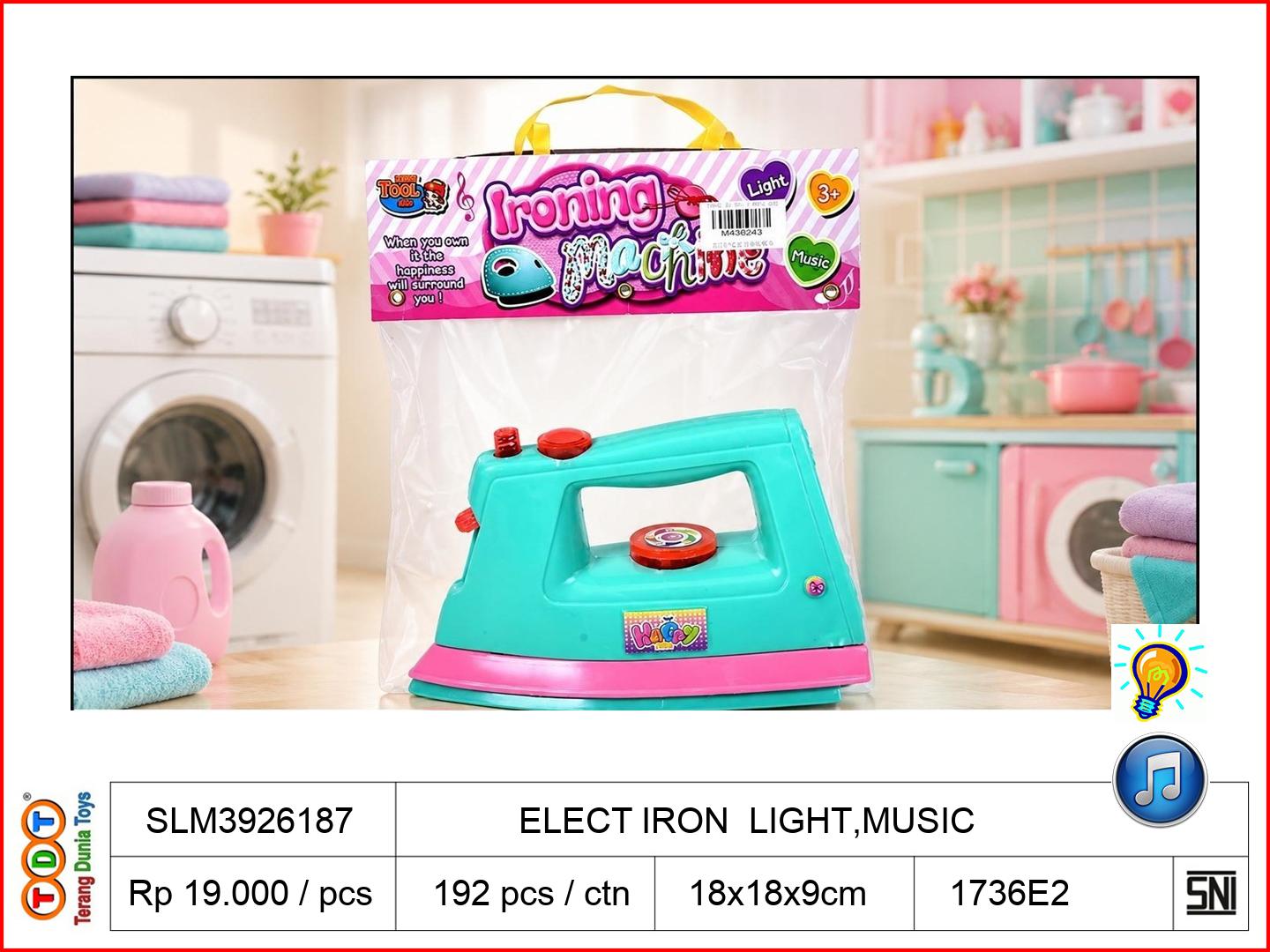 ELECTRIC IRON WITH L