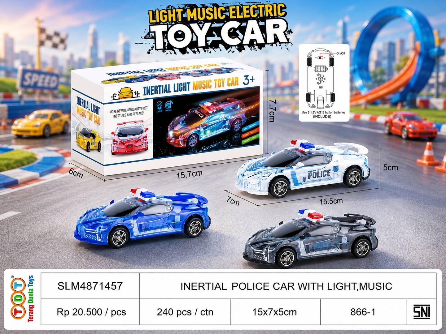 INERTIAL POLICE CAR