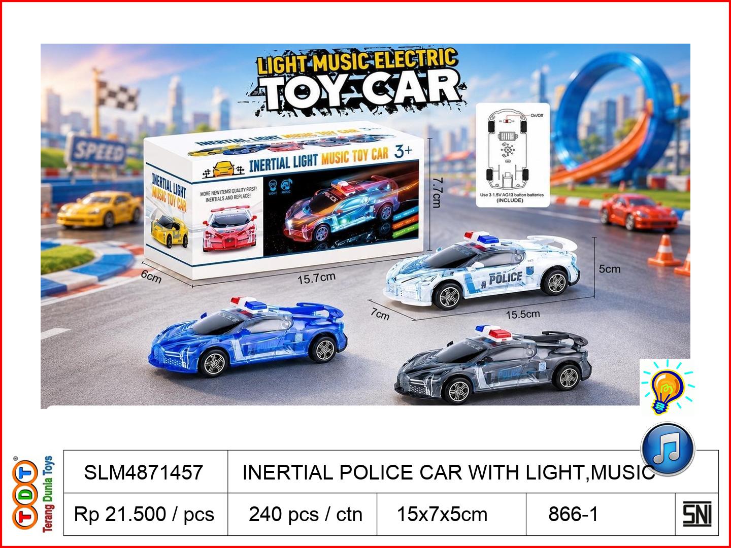 INERTIAL POLICE CAR