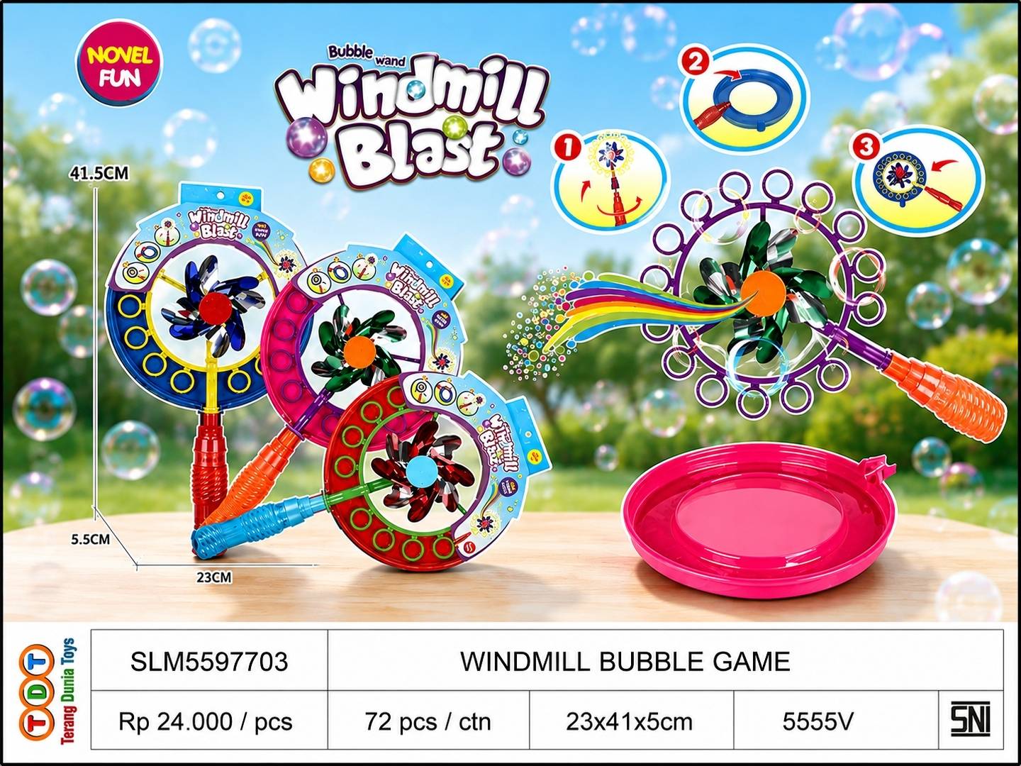 WINDMILL BUBBLE GAME