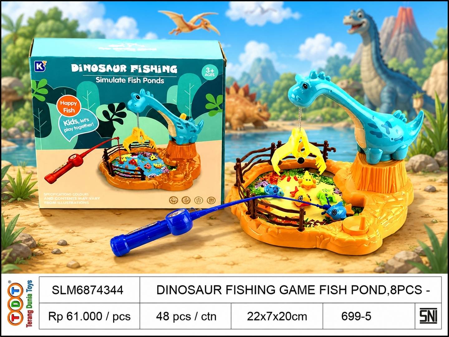 DINOSAUR FISHING GAM
