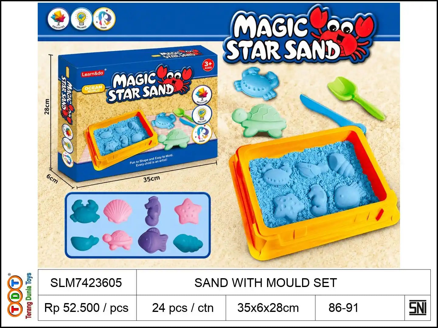 SAND WITH MOULD SET