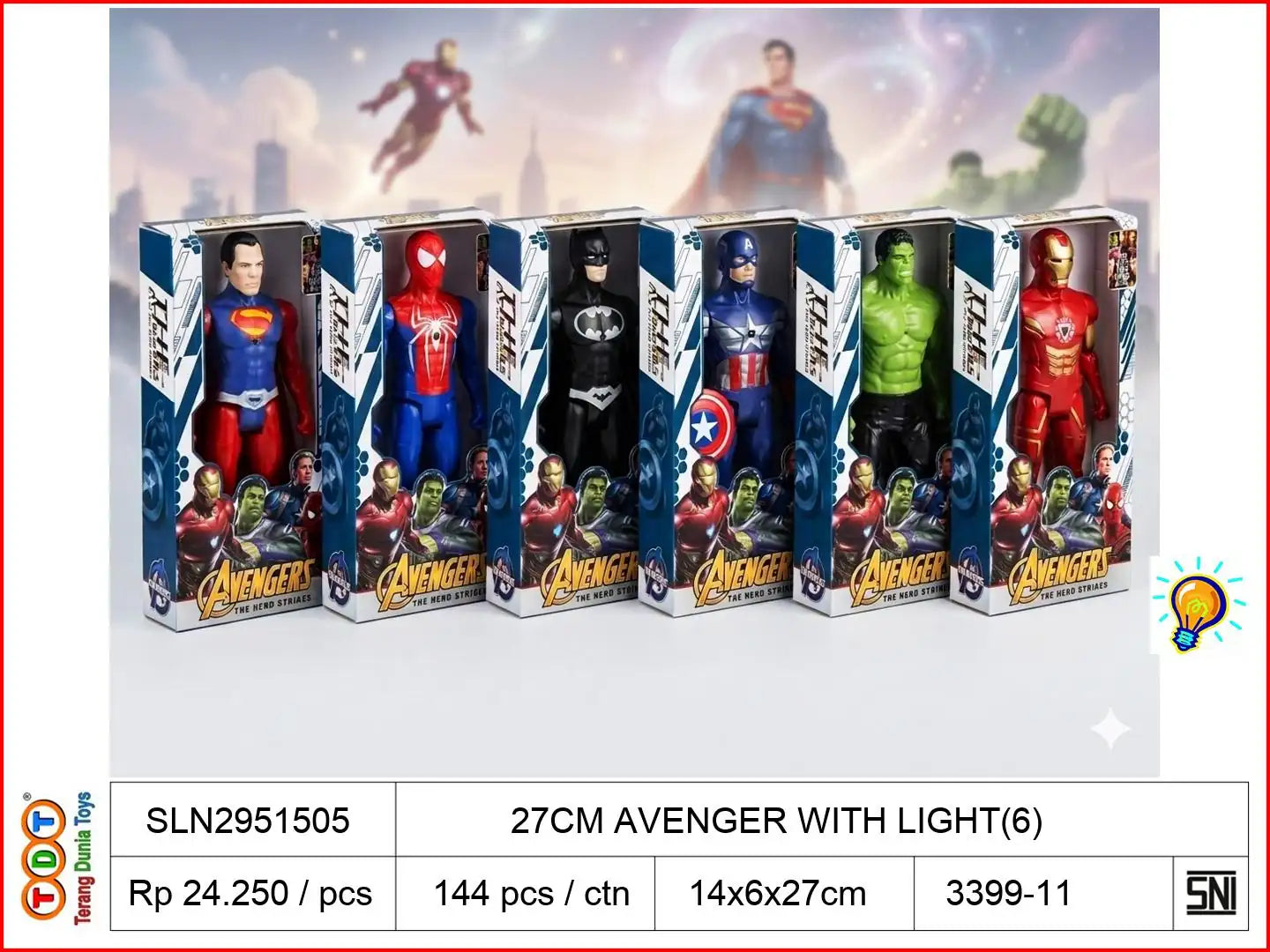 27CM AVENGER WITH LIGHT(6)