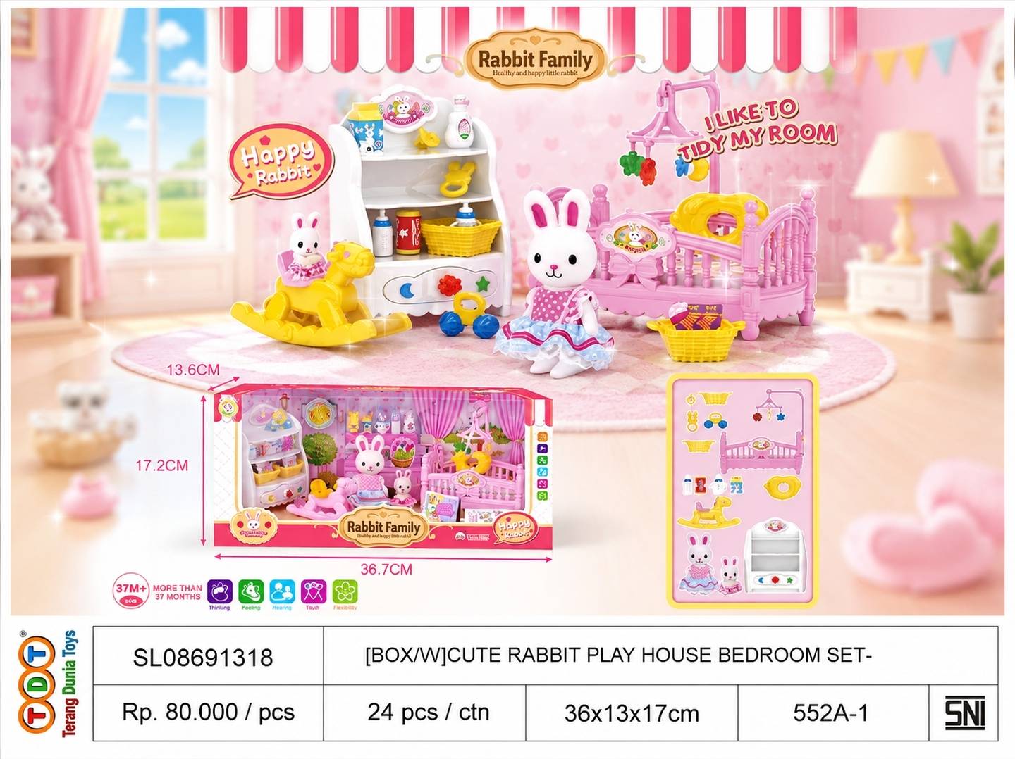 [BOX/W]CUTE RABBIT P