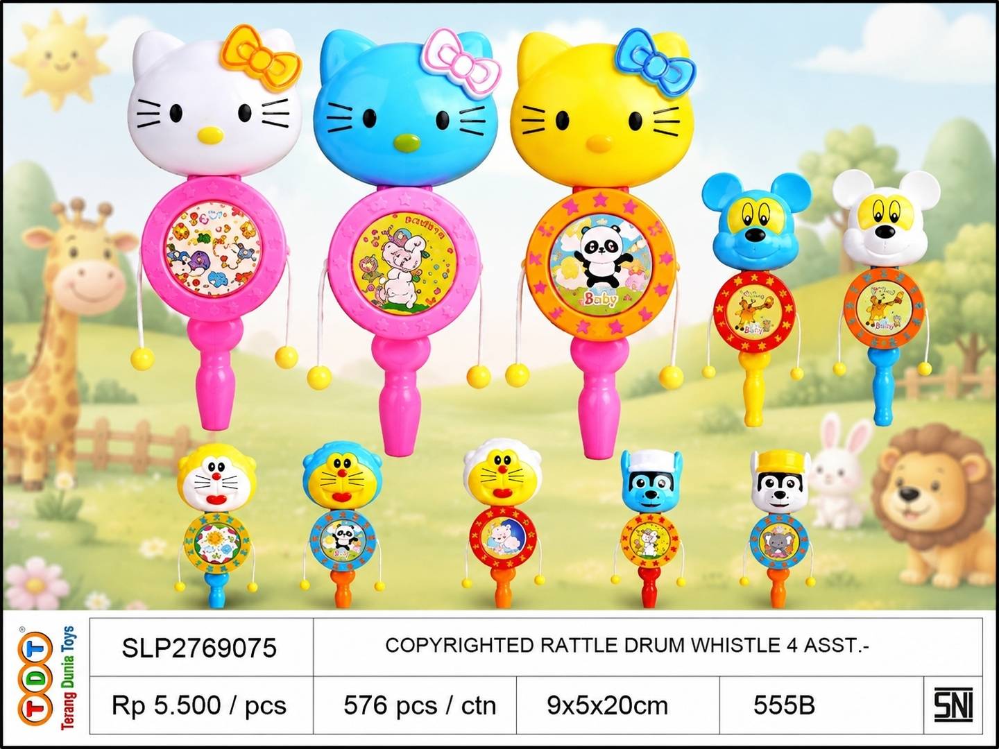 COPYRIGHTED RATTLE D