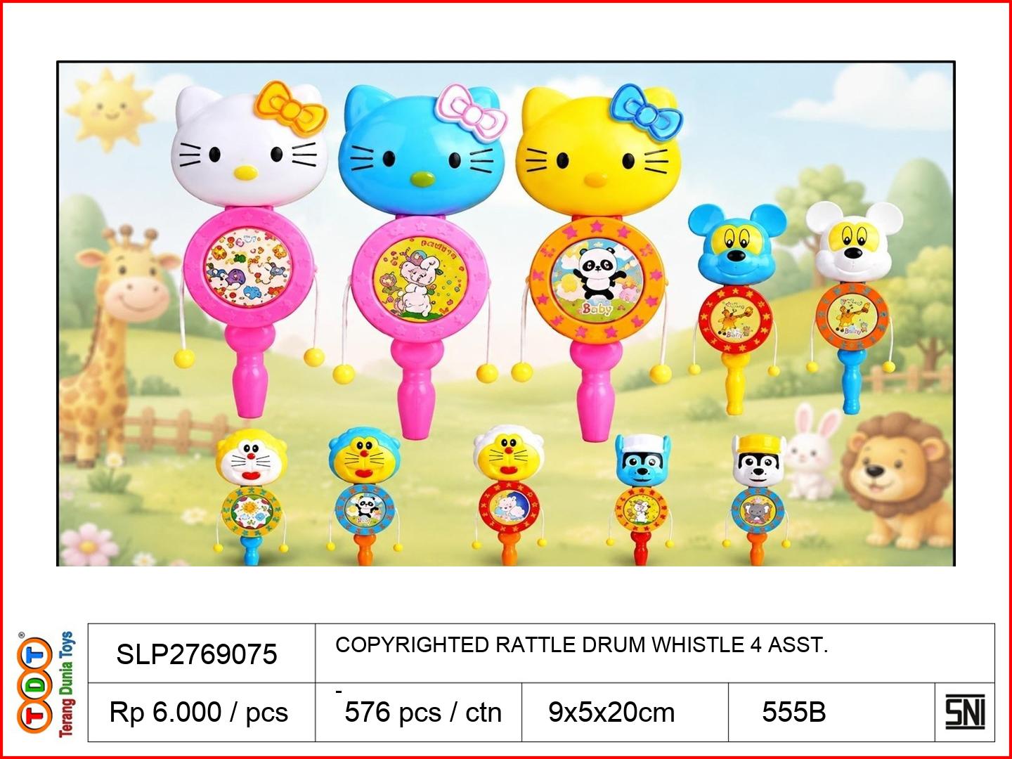 COPYRIGHTED RATTLE D