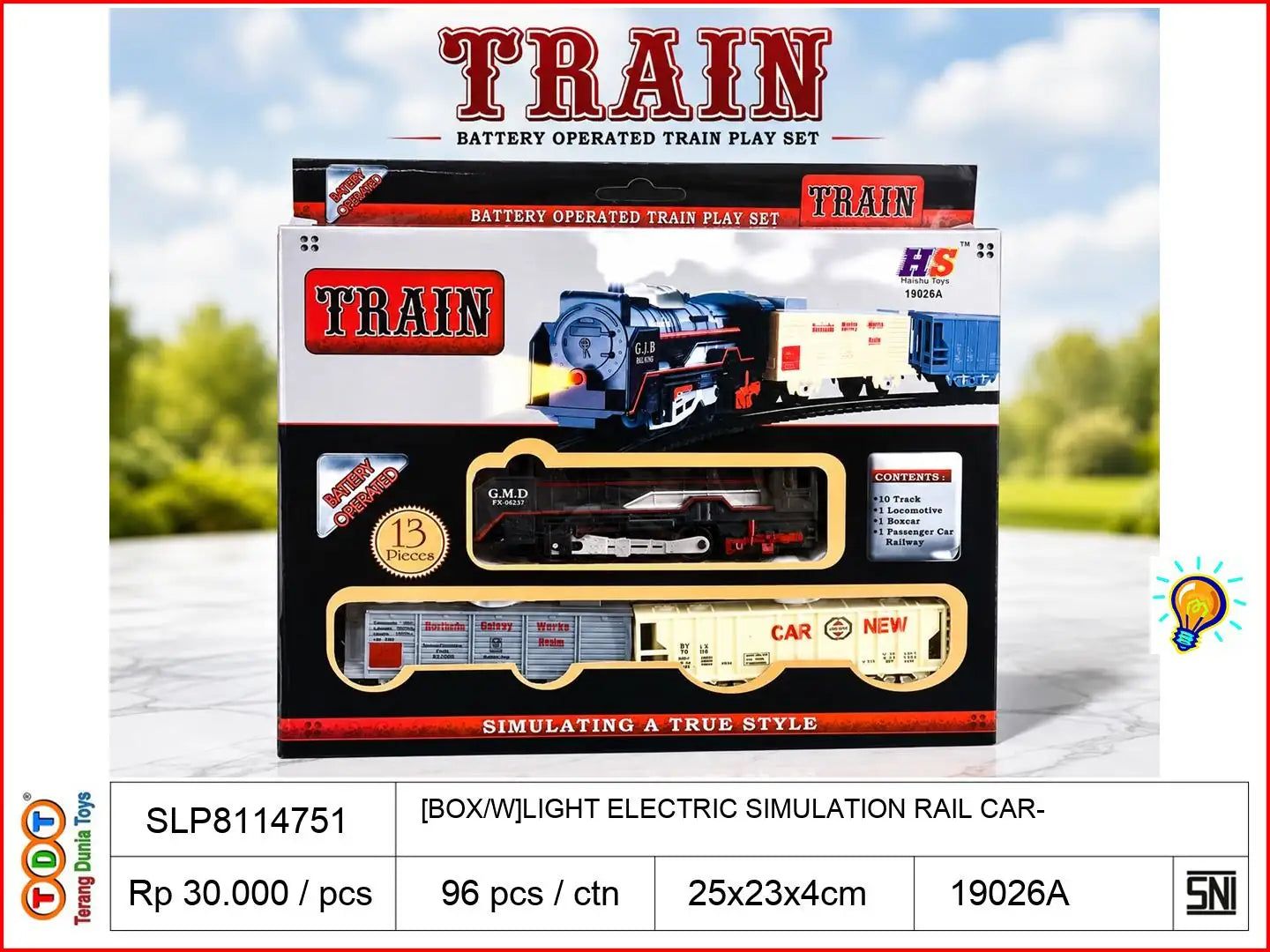 [BOX/W]LIGHT ELECTRIC SIMULATION RAIL CAR