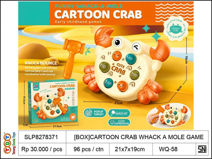 [BOX]CARTOON CRAB WHACK A MOLE GAME