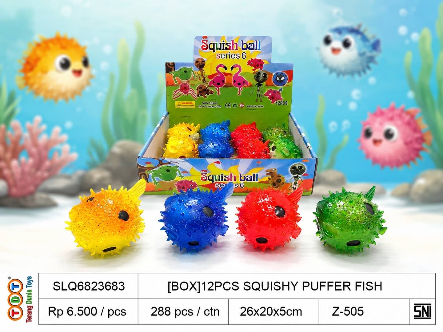 [BOX]12PCS SQUISHY P