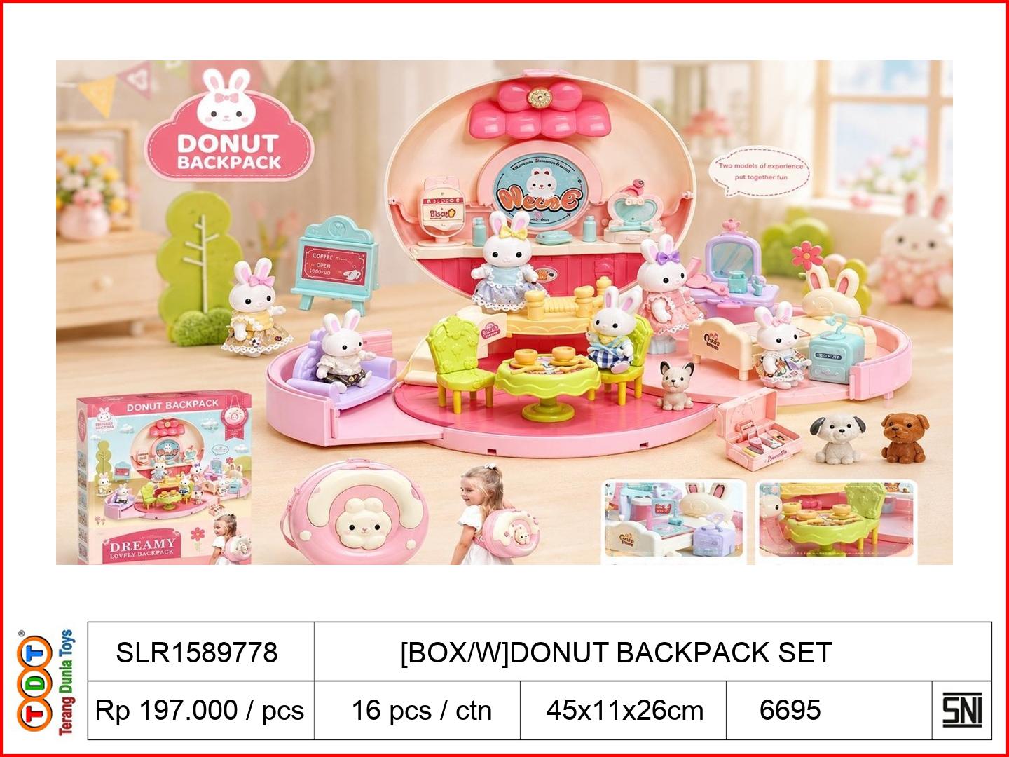 [BOX/W]DONUT BACKPAC