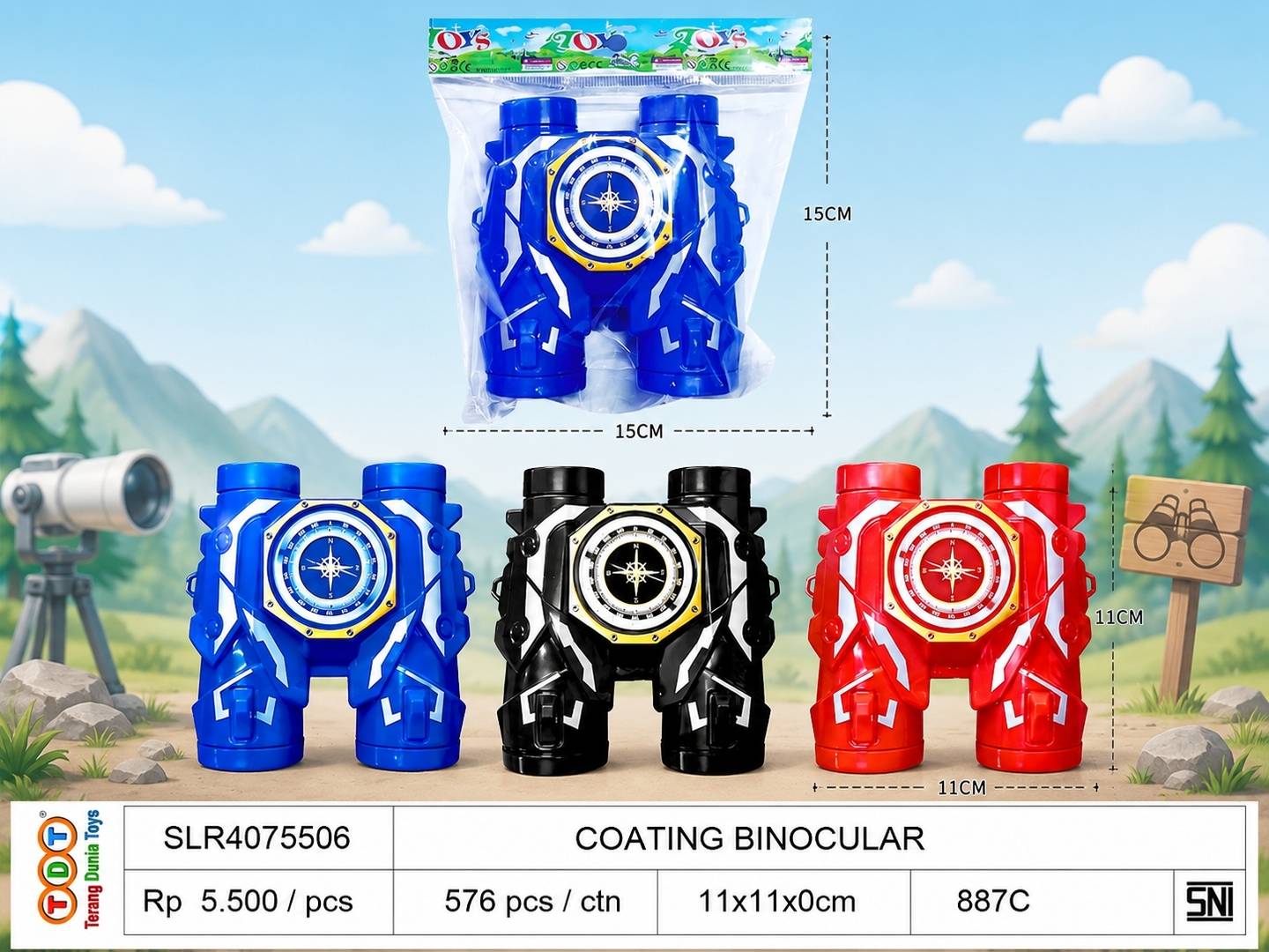 COATING BINOCULAR