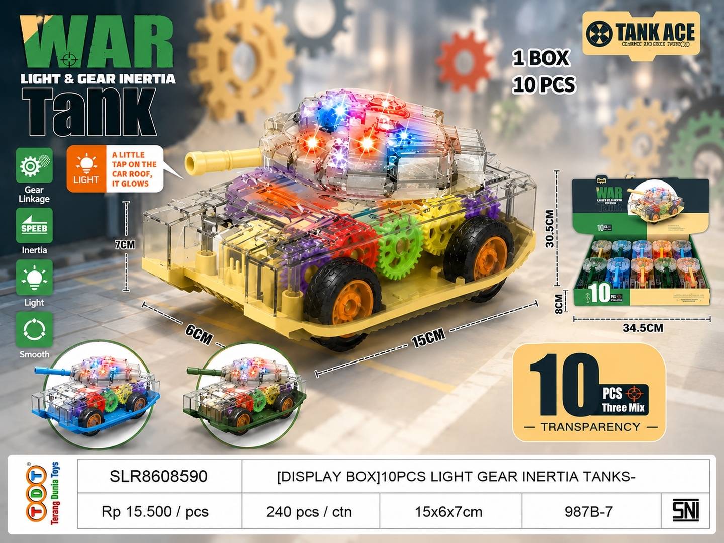 [DISPLAY BOX]10PCS L