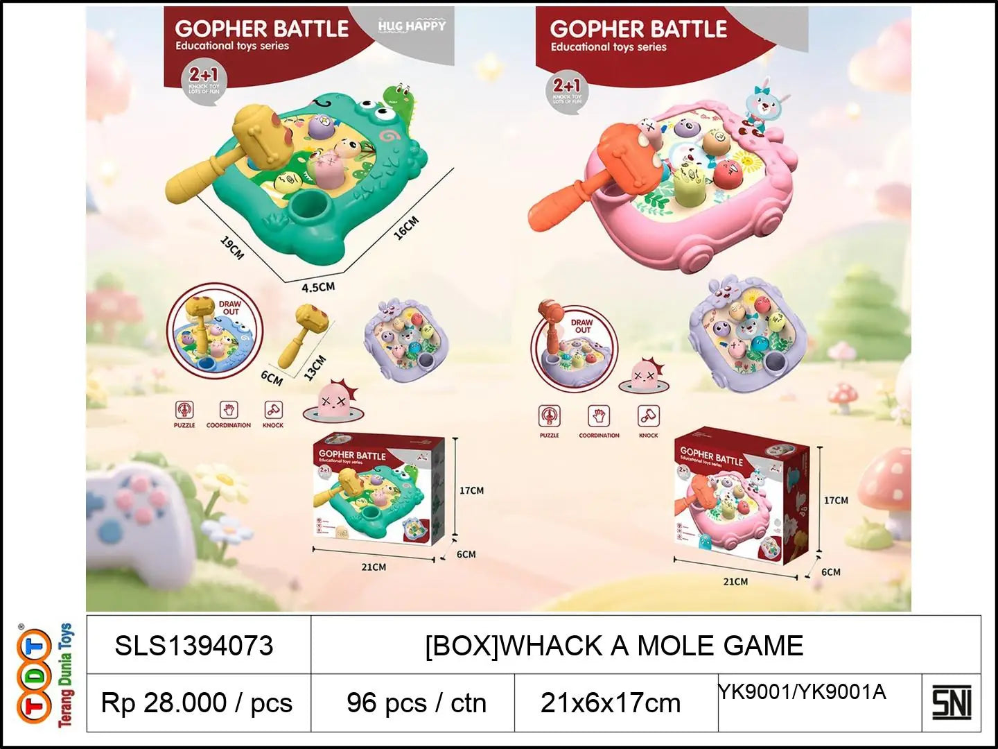 [BOX]WHACK A MOLE GAME