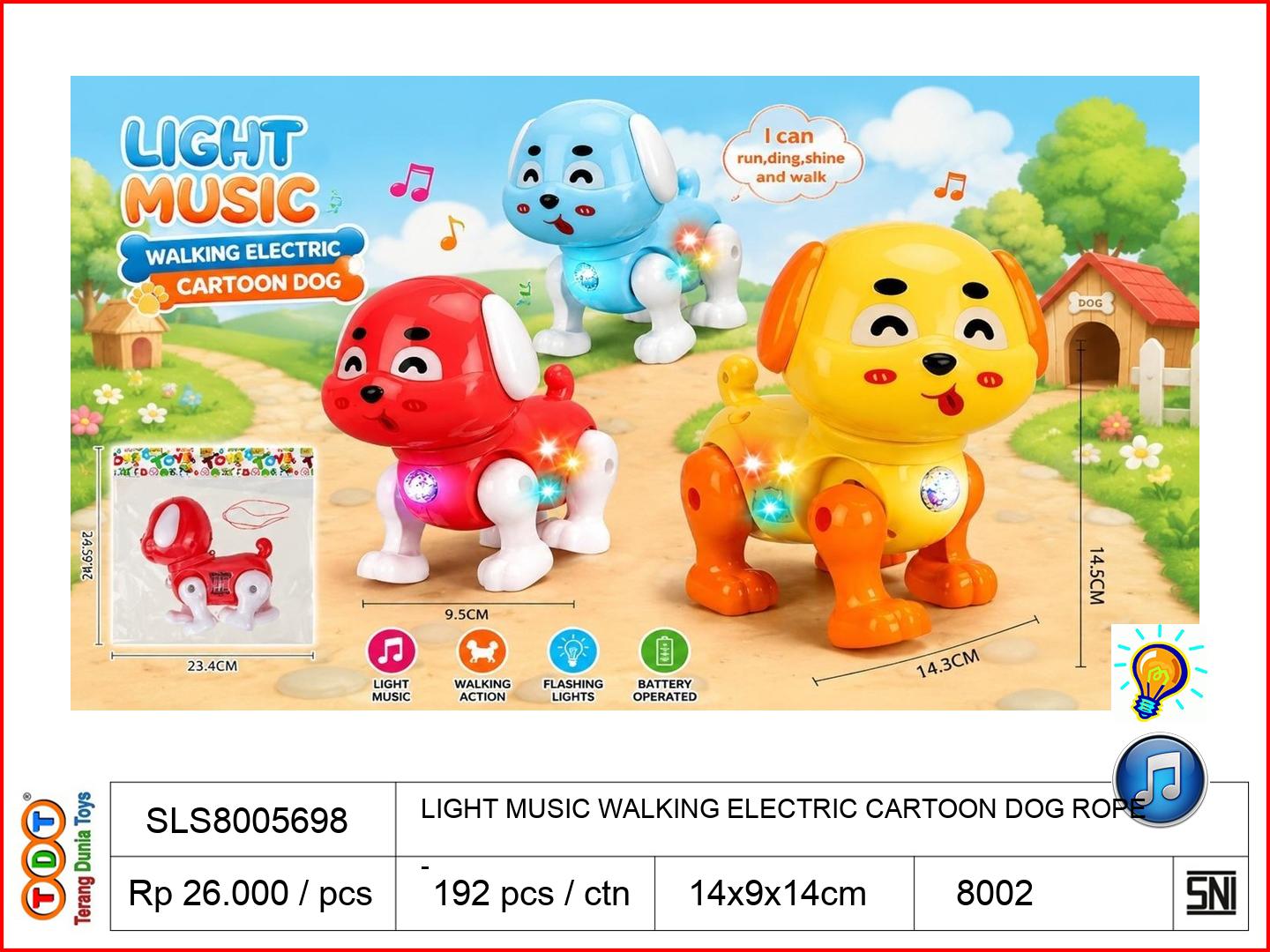 LIGHT MUSIC WALKING