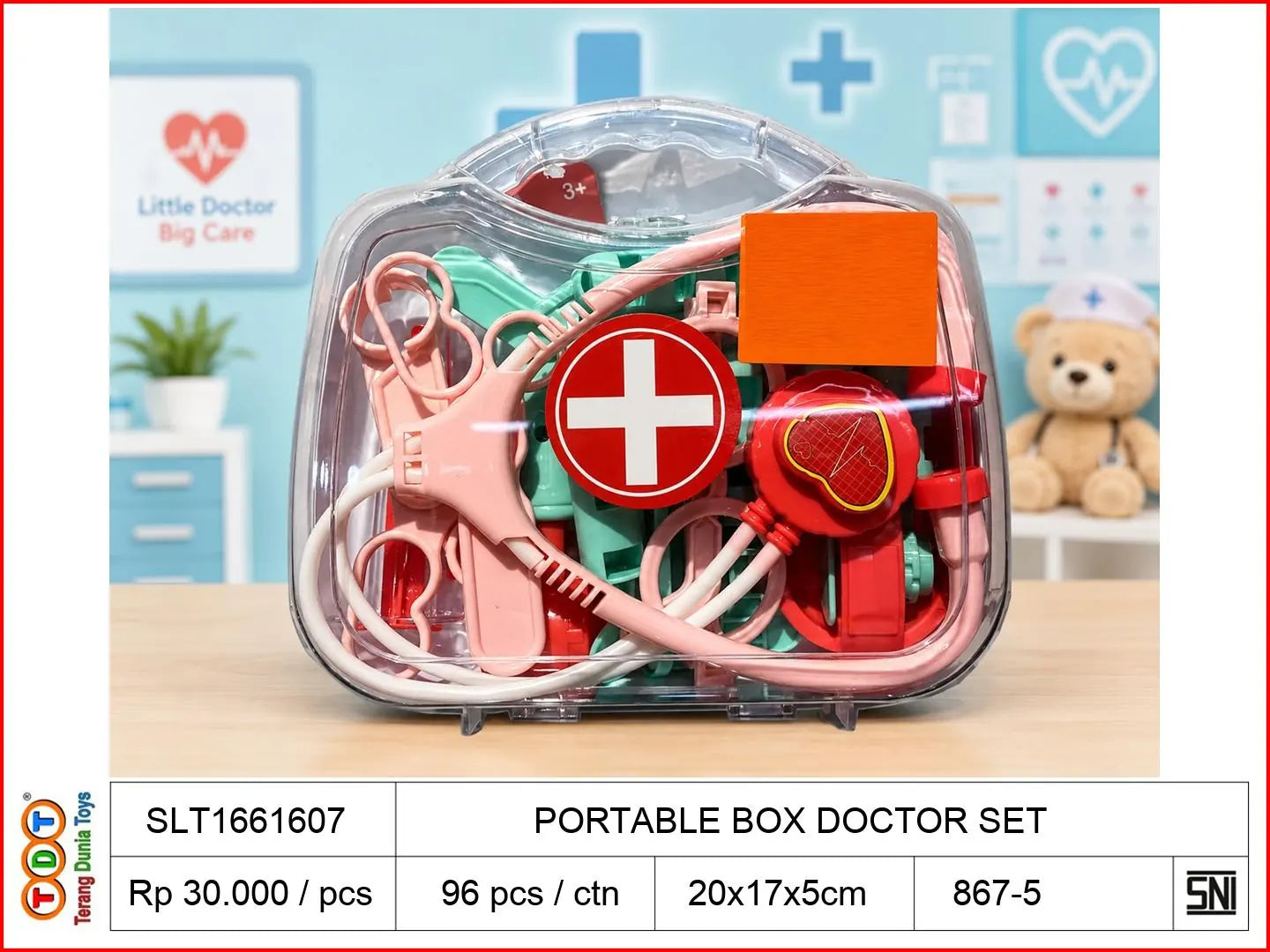 PORTABLE BOX DOCTOR SET

TAGS: DOKTER GIGI