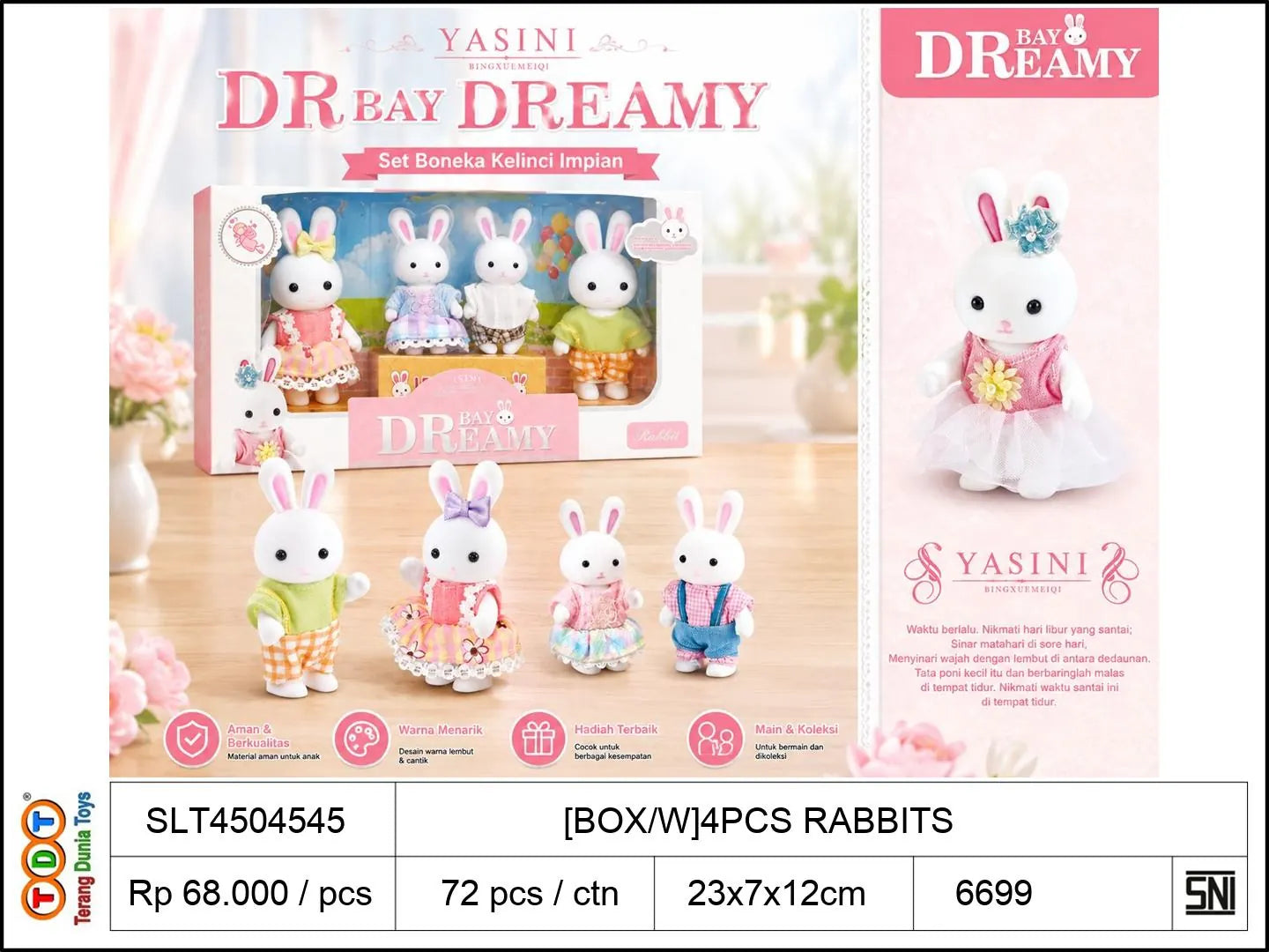 [BOX/W]4PCS RABBITS