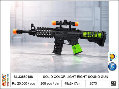 SOLID COLOR LIGHT EIGHT SOUND GUN