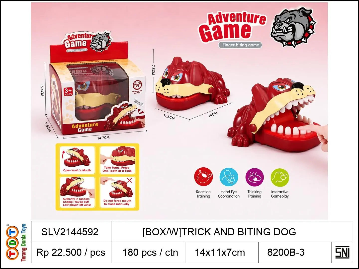 [BOX/W]TRICK AND BITING DOG