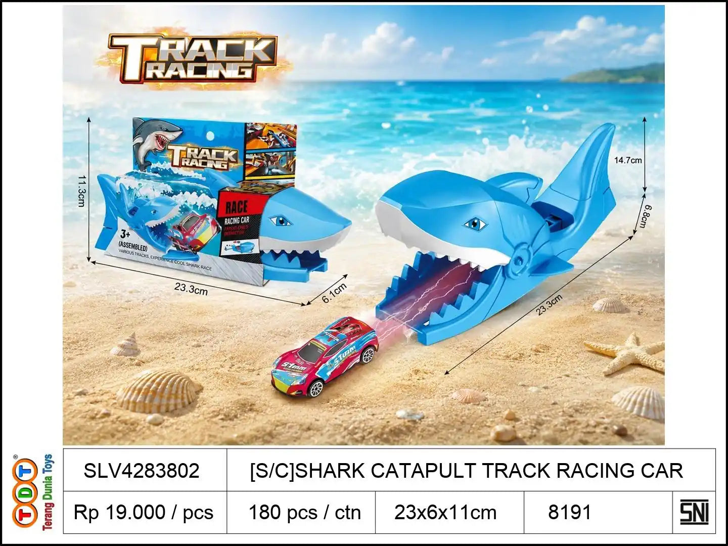 [S/C]SHARK CATAPULT TRACK RACING CAR
