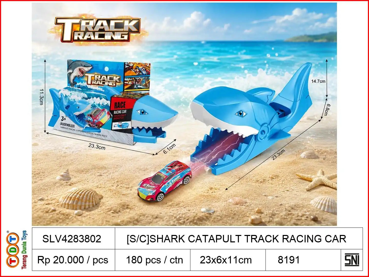 [S/C]SHARK CATAPULT TRACK RACING CAR