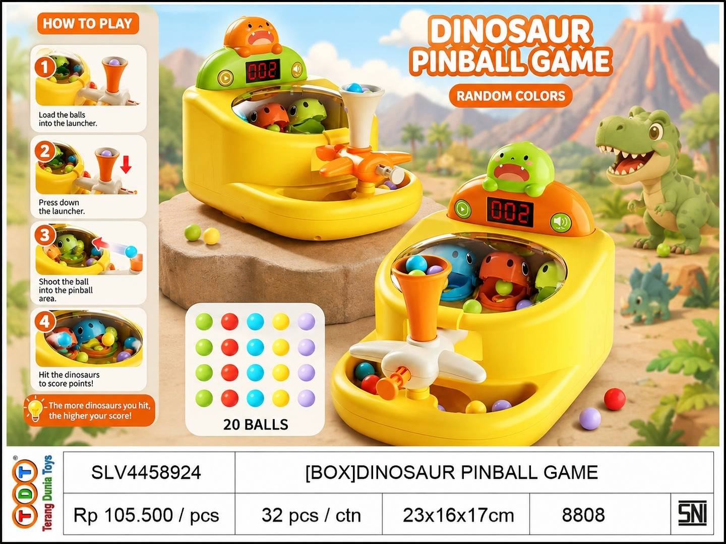 [BOX]DINOSAUR PINBAL