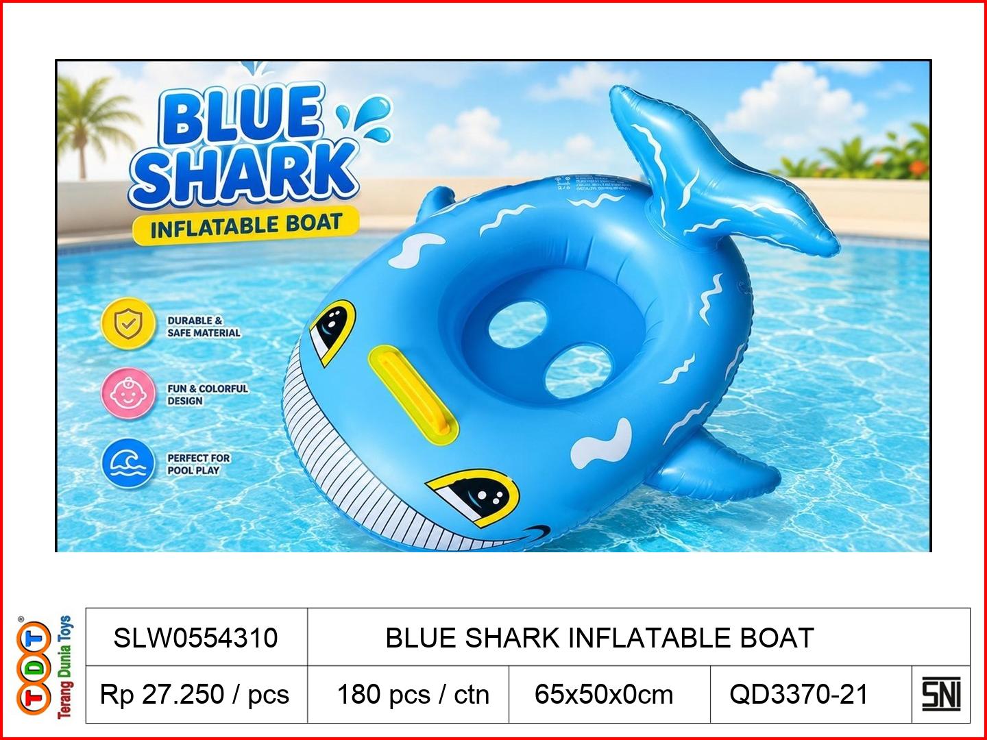 BLUE SHARK INFLATABL