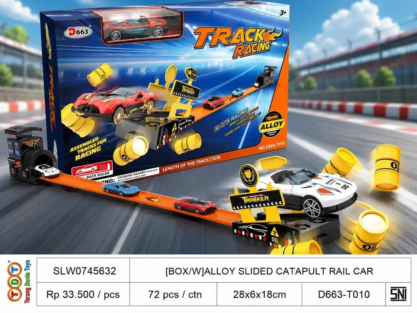 [BOX/W]ALLOY SLIDED CATAPULT RAIL CAR