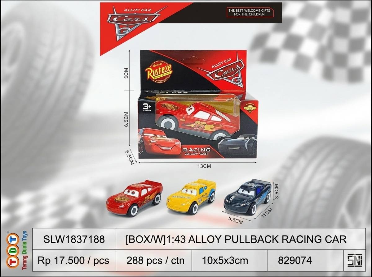 [BOX/W]1:43 ALLOY PU