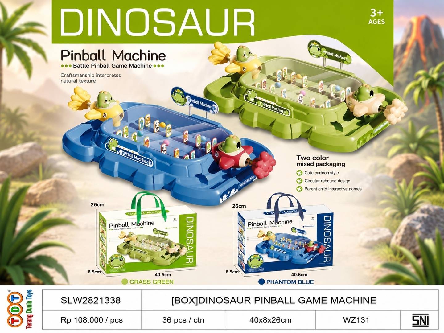[BOX]DINOSAUR PINBAL