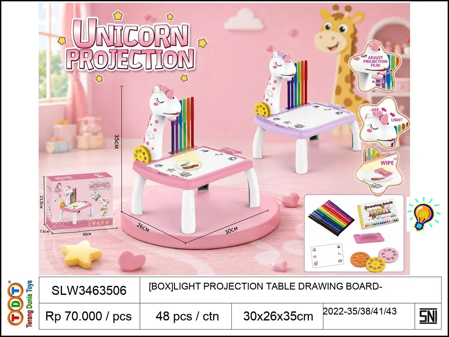 [BOX]LIGHT PROJECTION TABLE DRAWING BOARD