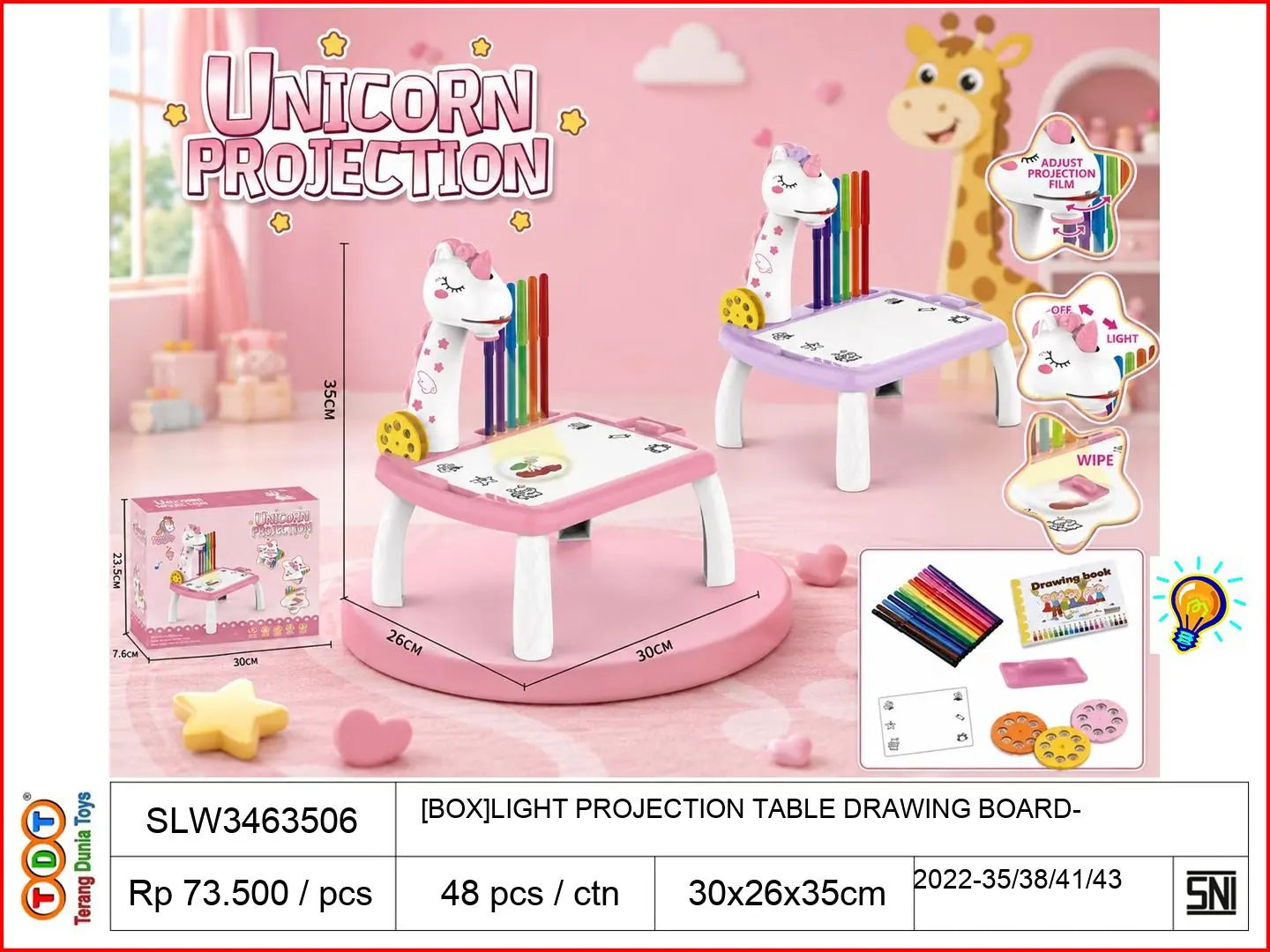 [BOX]LIGHT PROJECTION TABLE DRAWING BOARD
