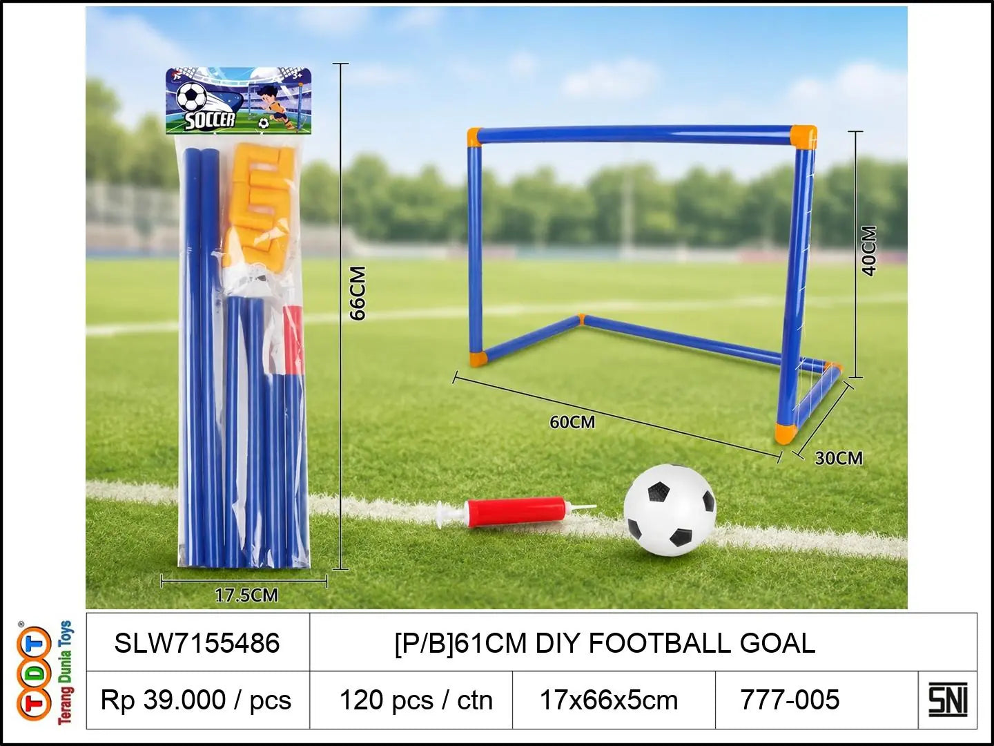 [P/B]61CM DIY FOOTBALL GOAL