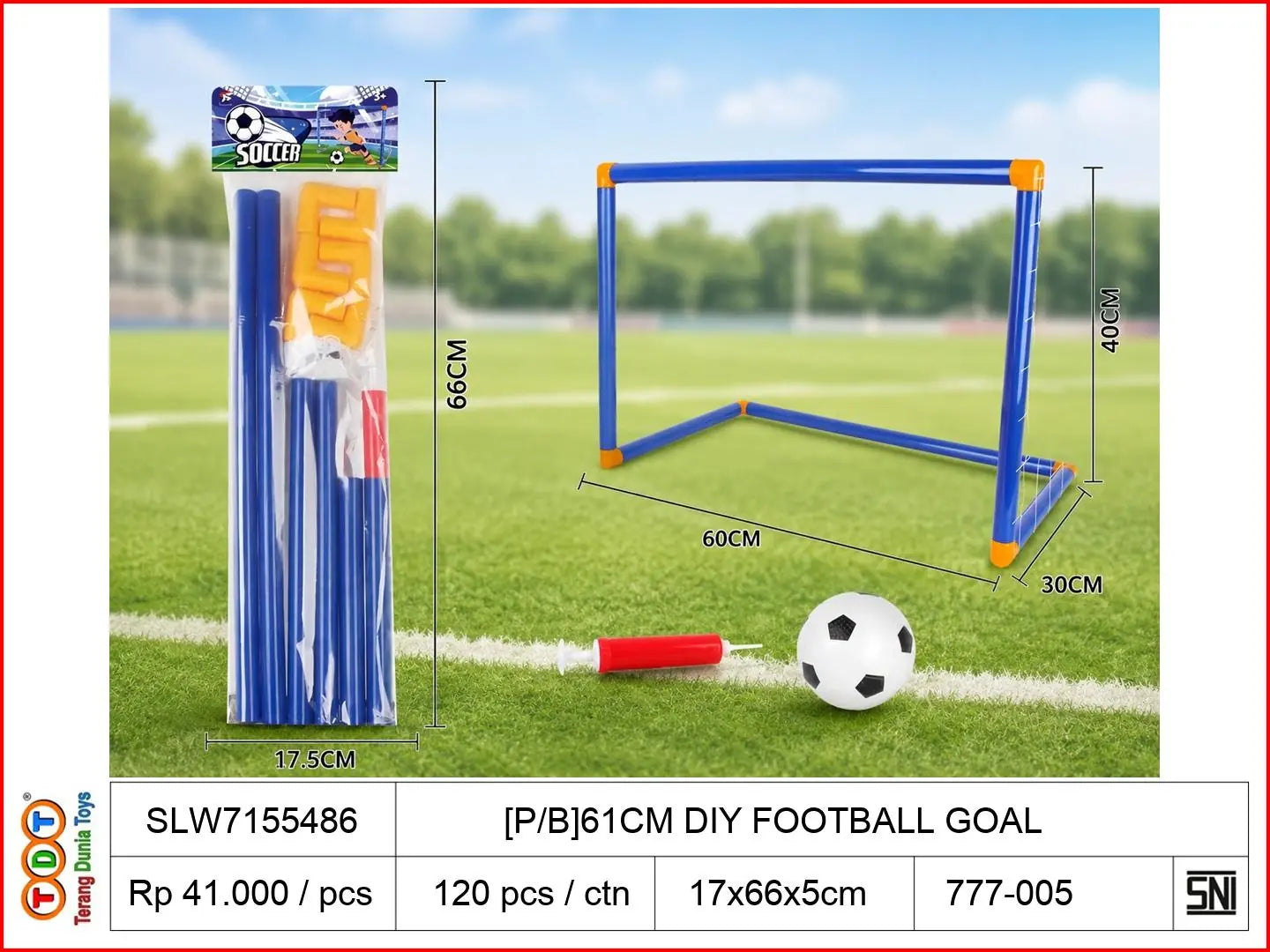 [P/B]61CM DIY FOOTBALL GOAL